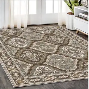 Photo of Blue And Gray Medallion Area Rug