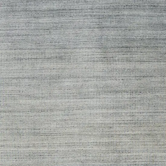 Blue And Gray Ombre Hand Woven Area Rug Photo 3