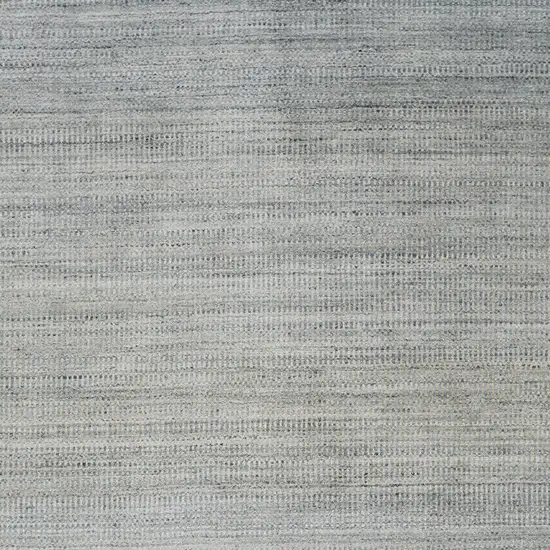 Blue And Gray Ombre Hand Woven Area Rug Photo 3