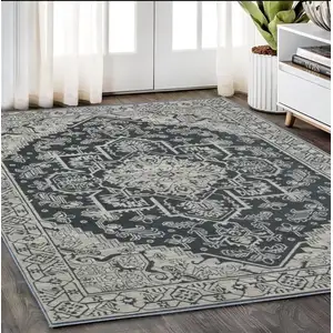 Photo of Blue And Gray Oriental Area Rug