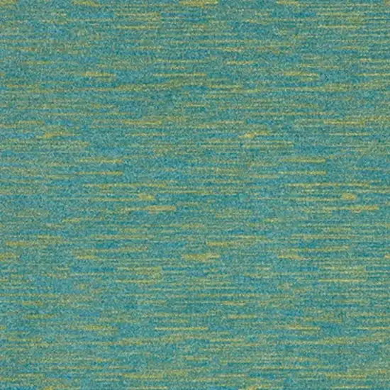 Blue And Green Striped Non Skid Indoor Outdoor Area Rug Photo 5