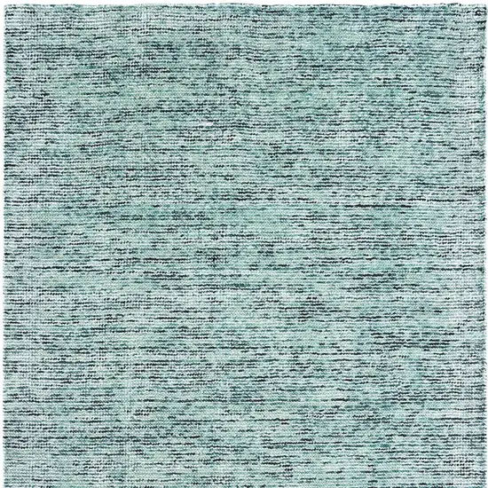 Blue And Teal Hand Tufted Area Rug Photo 5