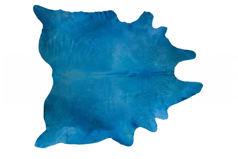 Blue Cowhide - Area Rug Photo 1