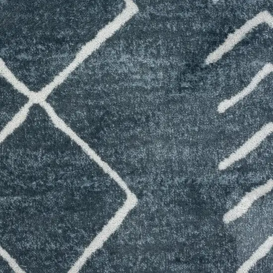 Blue Diamond Area Rug Photo 5