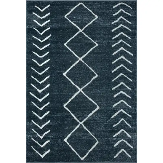 Blue Diamond Area Rug Photo 1