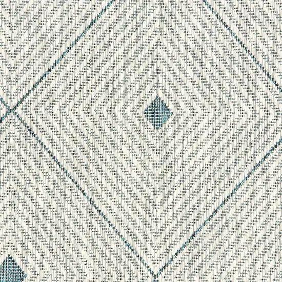 Blue Diamonds Indoor Outdoor Area Rug Photo 2