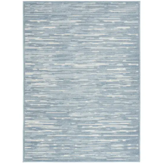 Blue Geometric Area Rug Photo 2