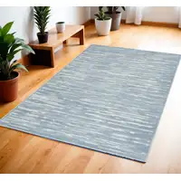 Photo of Blue Geometric Area Rug