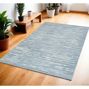 Photo of Blue Geometric Area Rug