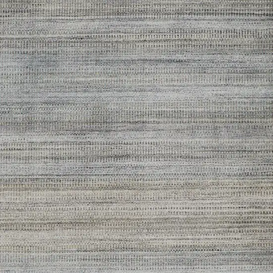 Blue Gray And Purple Ombre Hand Woven Area Rug Photo 3