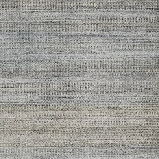 Blue Gray And Purple Ombre Hand Woven Area Rug Photo 3