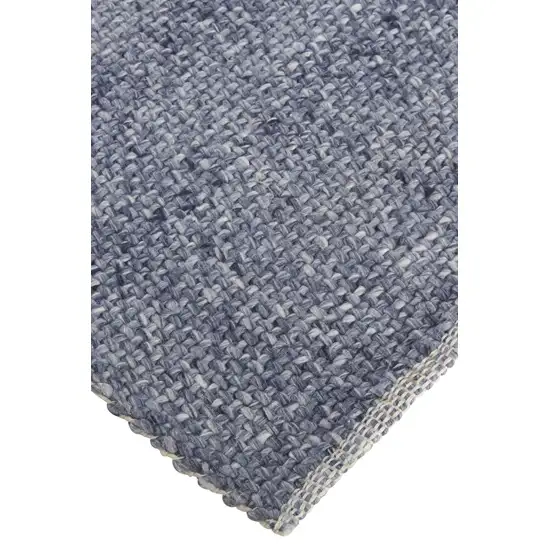 Blue Hand Woven Area Rug Photo 3