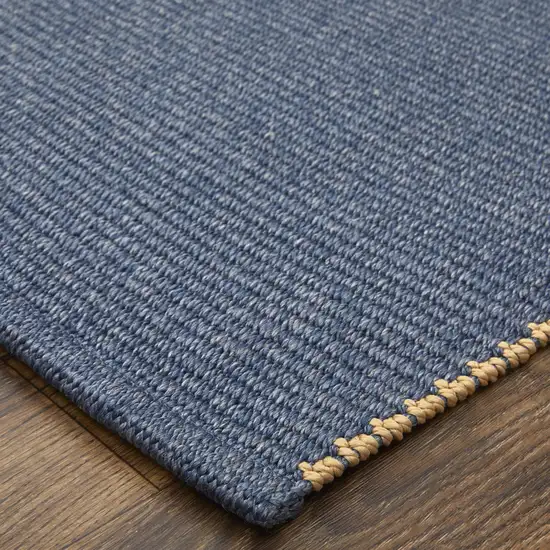 Blue Hand Woven Area Rug Photo 7