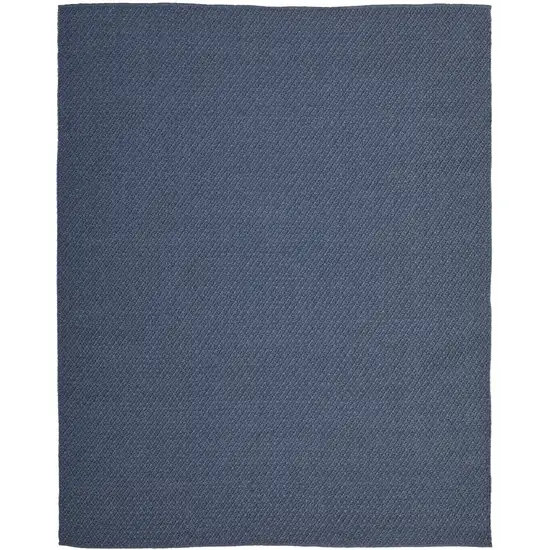 Blue Hand Woven Area Rug Photo 2