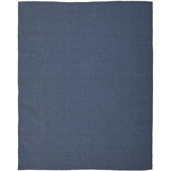 Blue Hand Woven Area Rug Photo 5