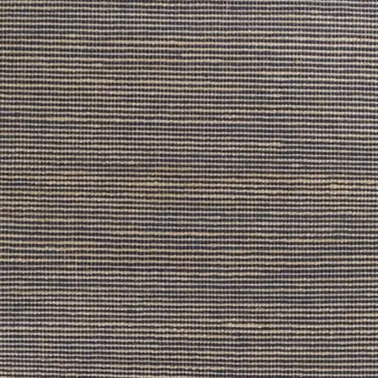 Blue Hand Woven Wool And Jute Indoor Area Rug Photo 4