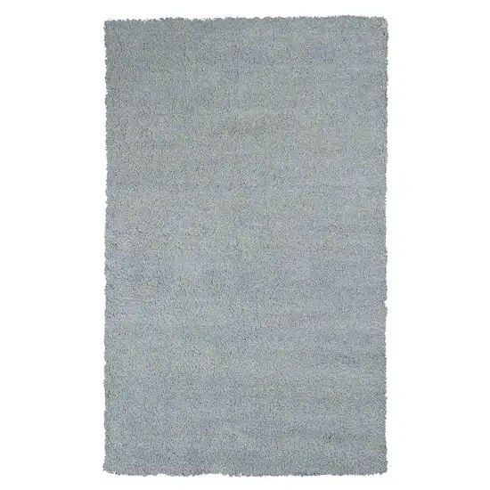 Blue Heather Indoor Shag Rug Photo 1