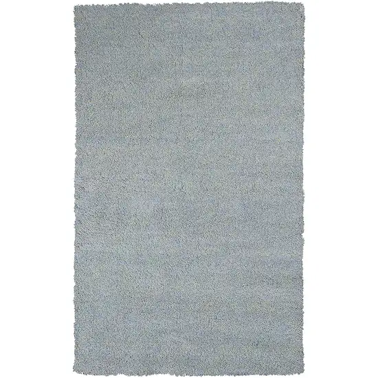 Blue Heather Plain Area Rug Photo 3