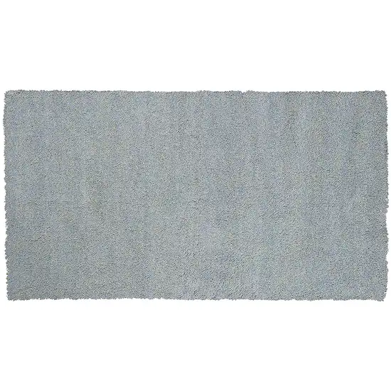 Blue Heather Plain Area Rug Photo 1