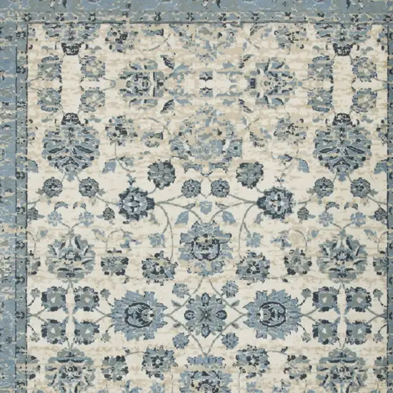 Ivory Oriental Area Rug Photo 4