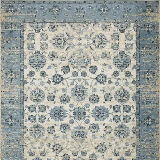 Ivory Oriental Area Rug Photo 5