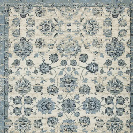 Ivory Oriental Area Rug Photo 4