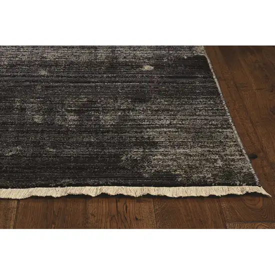 Blue Machine Woven Vintage Traditional Indoor Runner Rug Photo 1