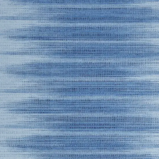 Blue Ombre Distressed Non Skid Area Rug Photo 4