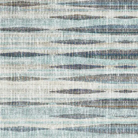 Blue Ombre Tufted Handmade Area Rug Photo 5