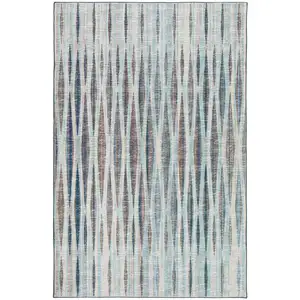 Photo of Blue Ombre Tufted Handmade Area Rug