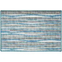 Photo of Blue Ombre Tufted Handmade Area Rug