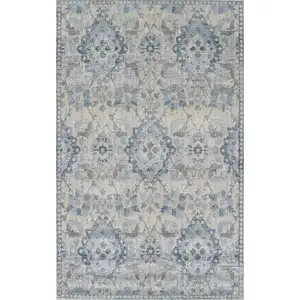 Photo of Blue Oriental Area Rug