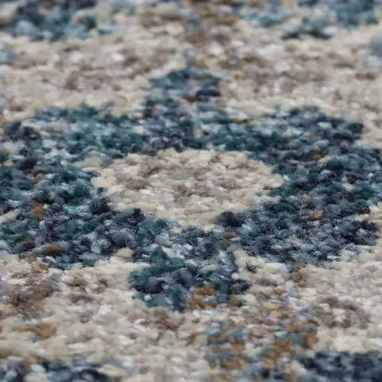 Blue Oriental Area Rug Photo 6