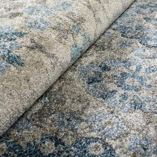 Blue Oriental Area Rug Photo 8