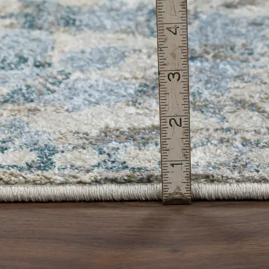 Blue Oriental Area Rug Photo 5