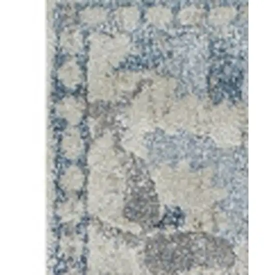 Blue Oriental Area Rug Photo 5