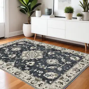 Photo of Blue Oriental Area Rug