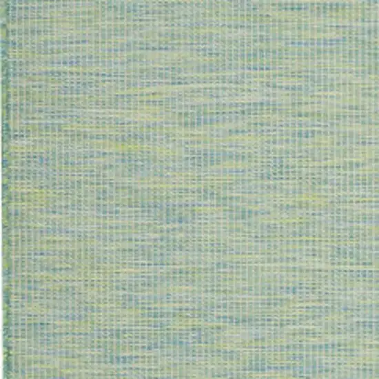 Blue and Green Indoor Outdoor Area Rug Photo 4