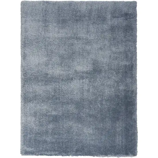 Blue Shag Area Rug Photo 2