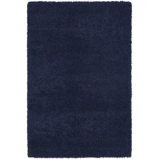 Blue Shag Area Rug Photo 2