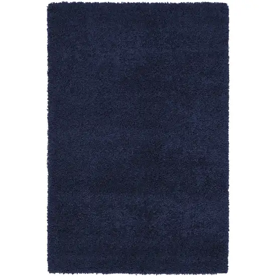 Blue Shag Area Rug Photo 5