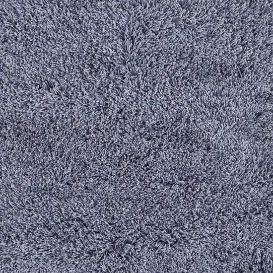 Blue Shag Hand Tufted Area Rug Photo 6