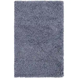 Photo of Blue Shag Hand Tufted Area Rug