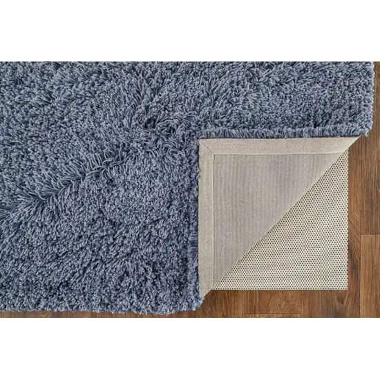 Blue Shag Hand Tufted Area Rug Photo 8