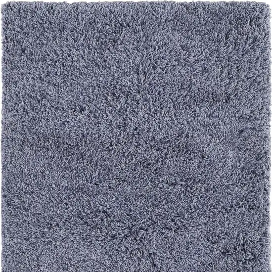 Blue Shag Hand Tufted Area Rug Photo 7