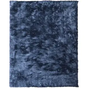 Photo of Blue Shag Hand Tufted Area Rug