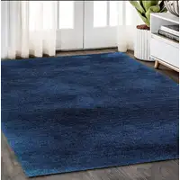 Photo of Blue Shag Hand Tufted Area Rug