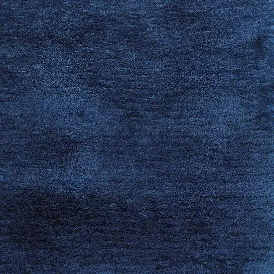 Blue Shag Hand Tufted Area Rug Photo 5