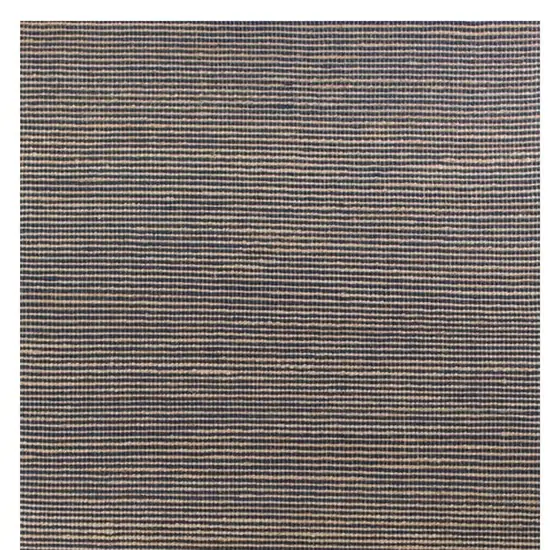 Blue Wool Hand Woven Area Rug Photo 5