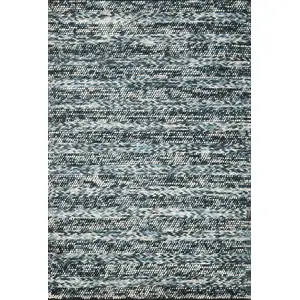 Photo of Blue Wool Rug